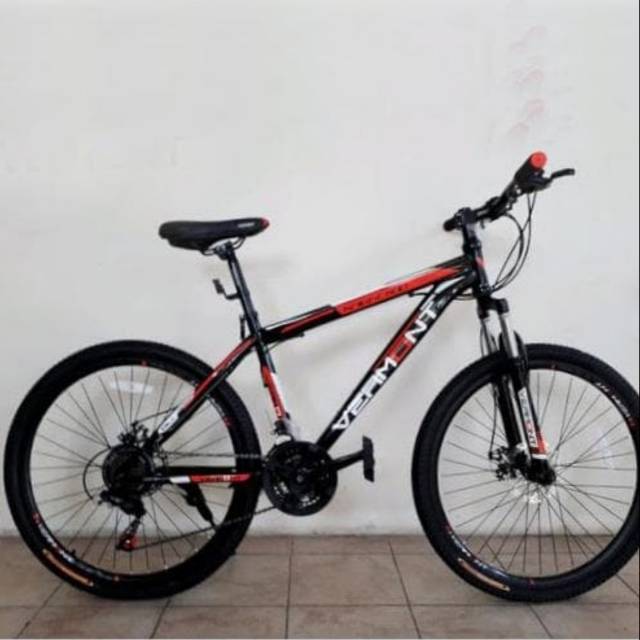 Sepeda MTB Vermont VT9900 steel 3x7sp Fork susp