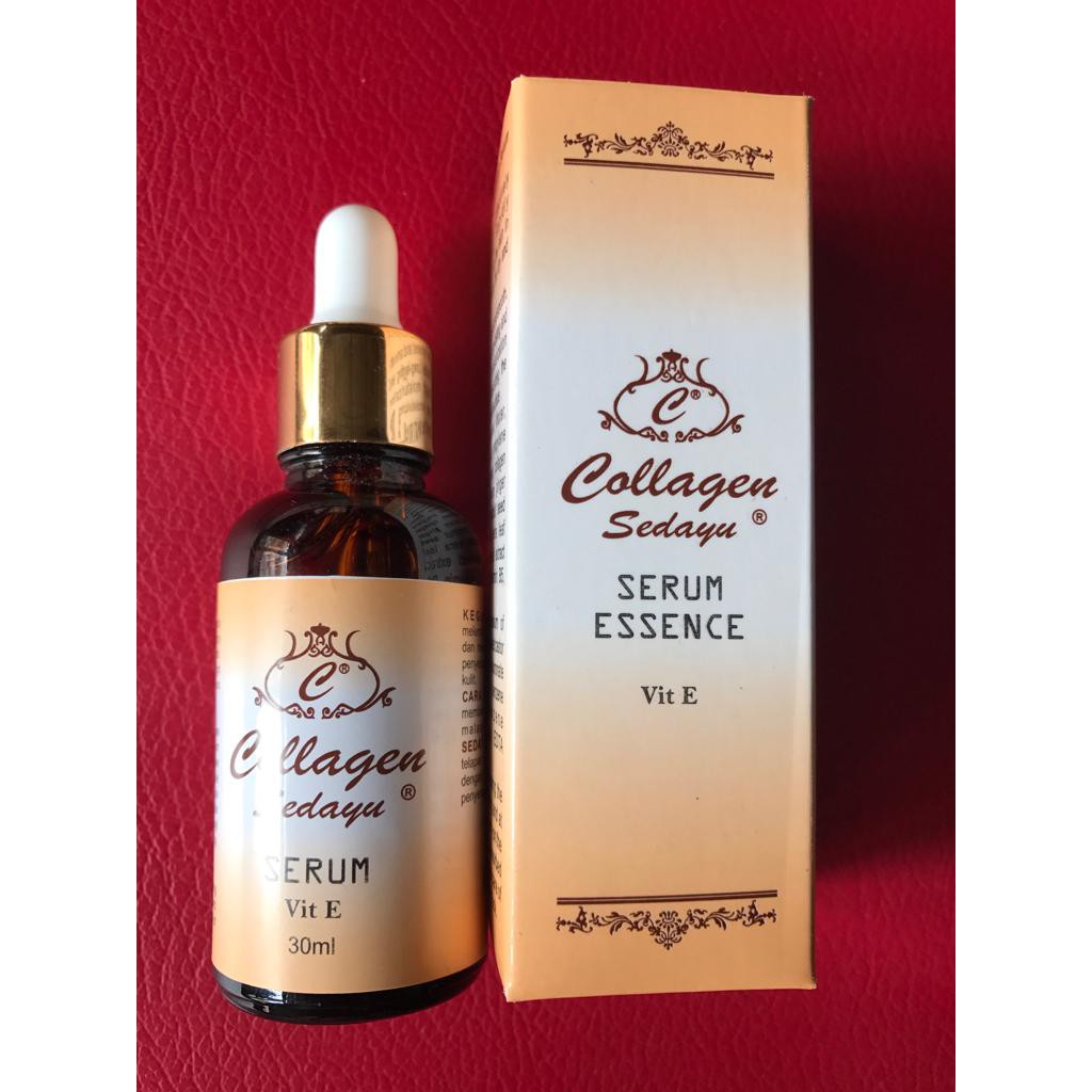 SERUM WAJAH COLLAGEN / COLAGEN WHITENING ESSENCES BOTOL KACA