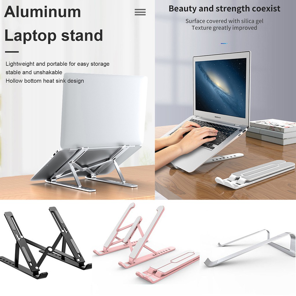 [ Cinicini ] Stand Holder Laptop Tempat Dudukan Laptop Portable