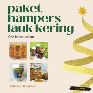 

PAKET HAMPERS / PAKET HEMAT / LAUK KERING DAN PRAKTIS / SPESIAL AKHIR TAHUN