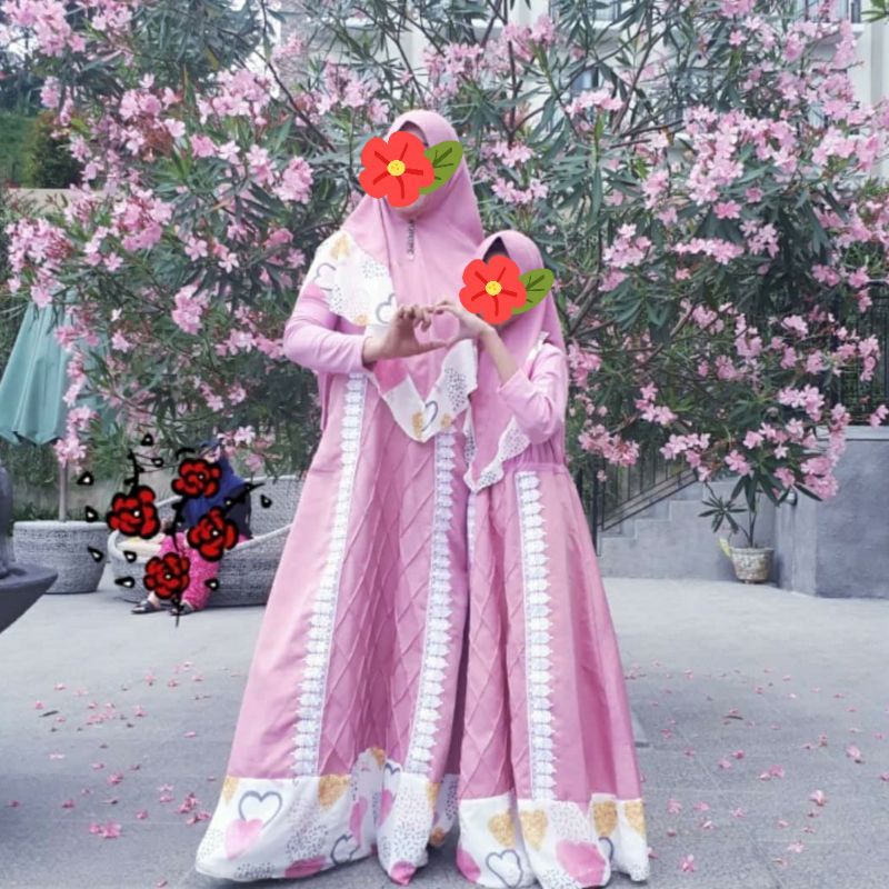 Dress KAMEELA HIJABKU | gamis set syar'i by kameela hijabku