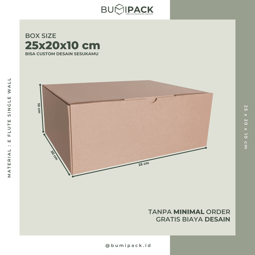 

Kardus packing box hampers kardus hampers dus packing box packing box packaging - Box 25x20x10 cm