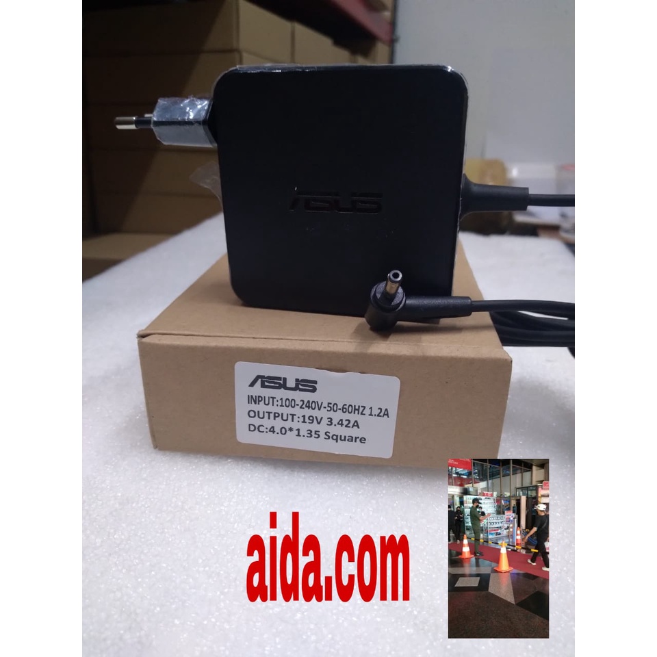 Adaptor Asus Vivobook 14 K413 K413e K413f 19V 3.42A 4.0 X 1.35mm
