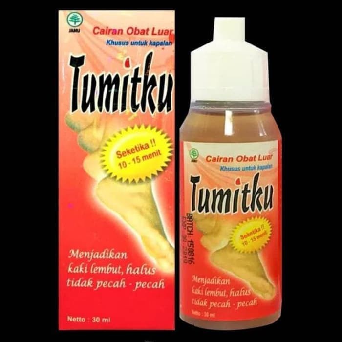 TUMITKU OBAT AMPUH MENGATASI KULIT KAKI PECAH MENGHILANGKAN KAPALAN BPOM