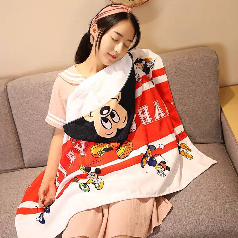 SELIMUT MICKEY MINNIE MOUSE MELODY PURIN CINNAMOROLL IMPOR BLANKET