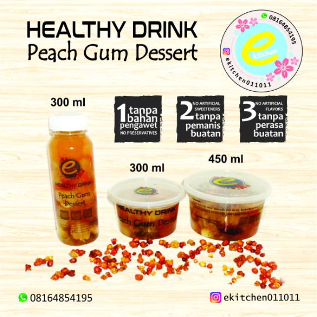 

Healthy Drink - Peach Gum Dessert