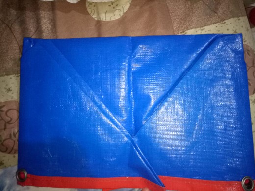 Terpal Kolam Ikan Mini Type A5 Korea Original Ukuran 50x50x25