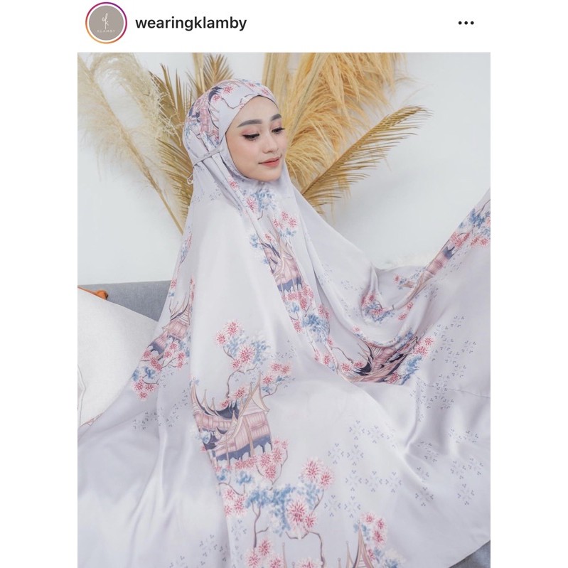 Andaleh Prayer Set Mukena Wearing Klamby