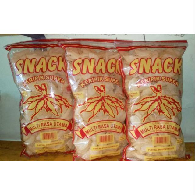 Jual Keripik Singkong Super 400 Gram Free Packing Safety Shopee Indonesia