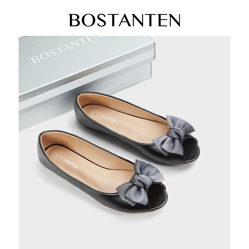 BOSTANTEN Sepatu Wanita Flatshoes Pansus Pesta Korea Style