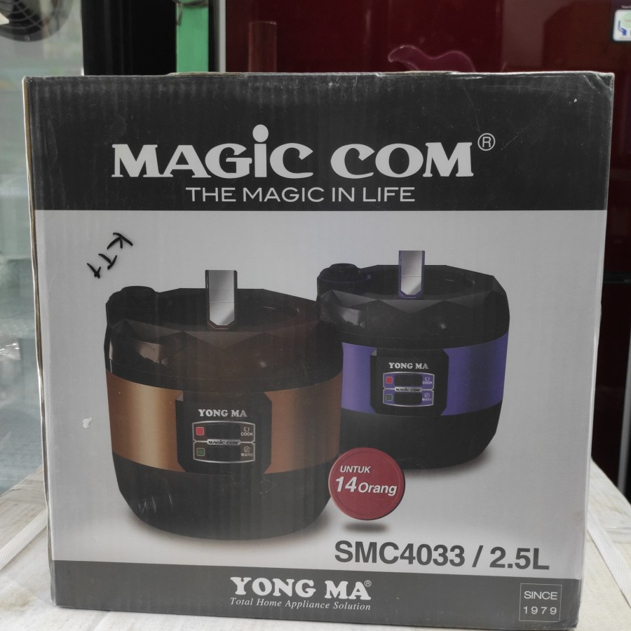 MAGIC COM YONG MA SMC-4033 RICE COOKER YONGMA SMC4033 2.5 LITER