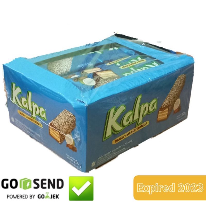 

Kalpa wafer cokelat kelapa 12pcs @22g