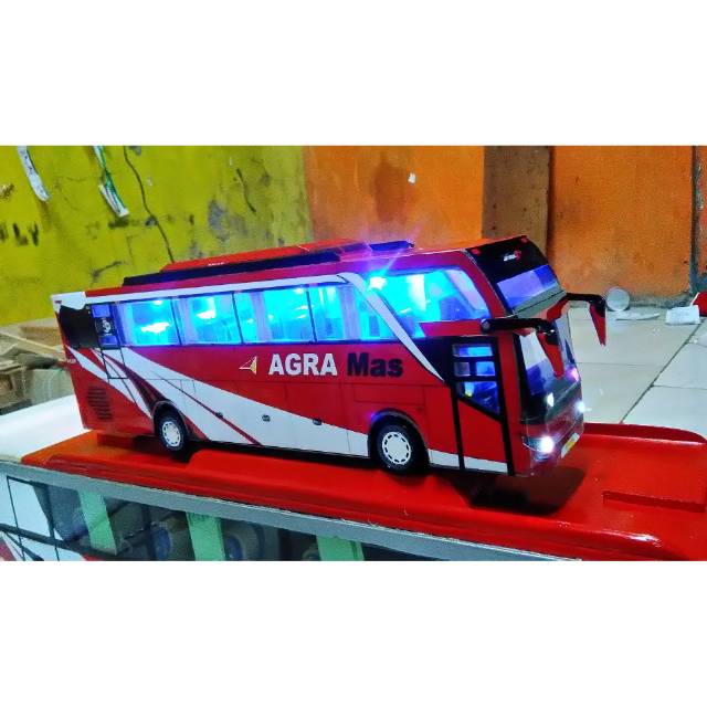 Miniatur Bus Remote Control Agra Mas