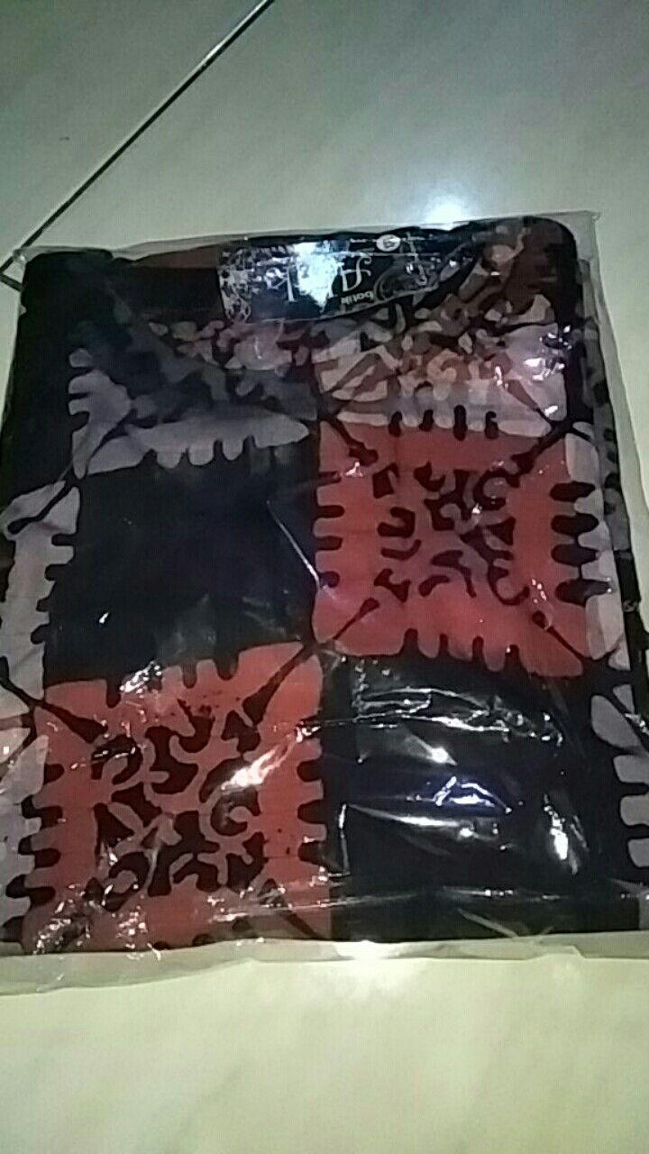 T-shirt Couple Motif Batik Cap Katun Oversize Xxxl Jumbo Terlaris