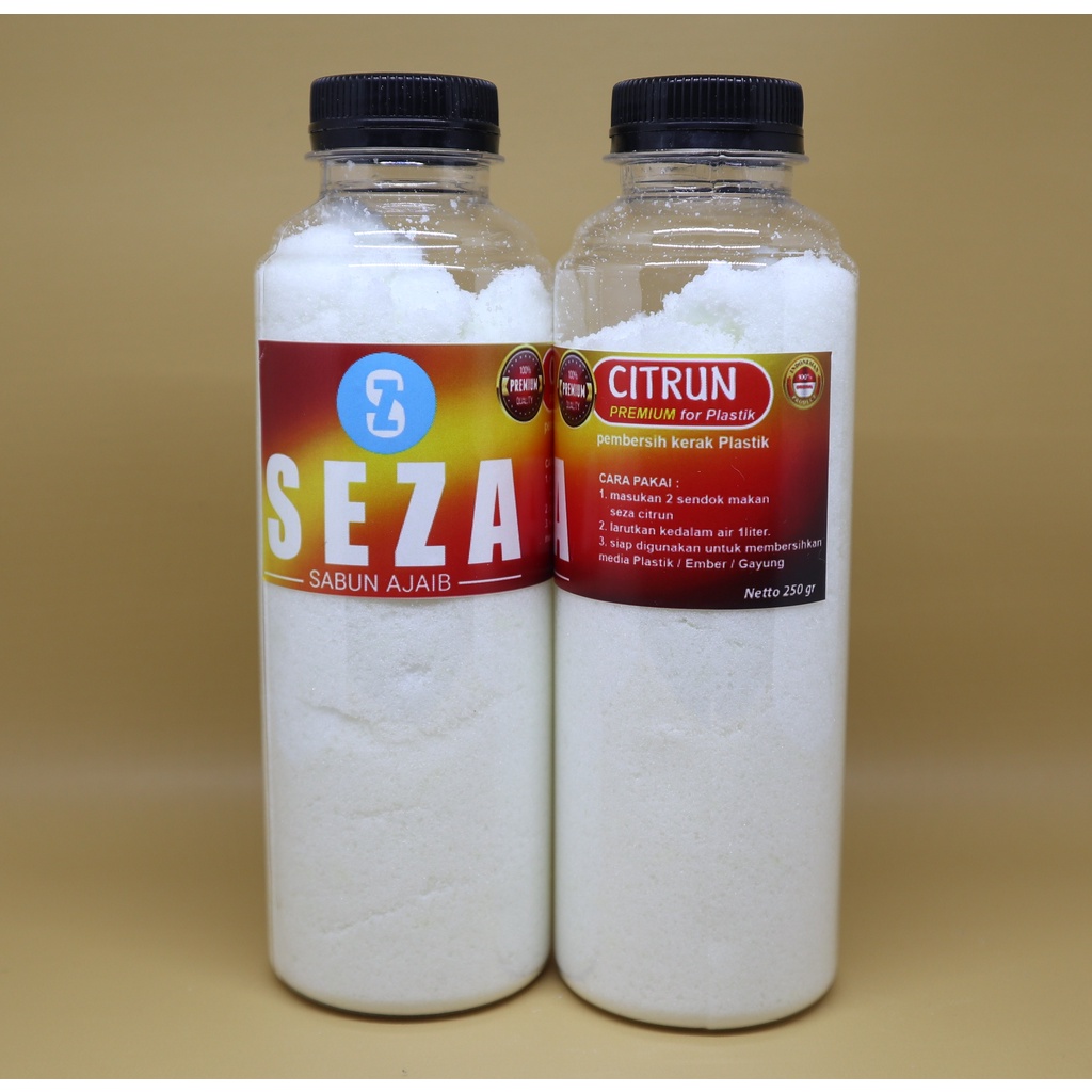 CITRUN 250gr / Sitrun / Citrun / Pembersih Plastik / SEZA CITRUN Premium