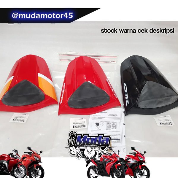 SINGLE SEAT CBR150R CBR250R 83450-K46-000 CBR 150 KPP K45 A 250 KYJ K33 LOKAL THAILAND ORI GINAL