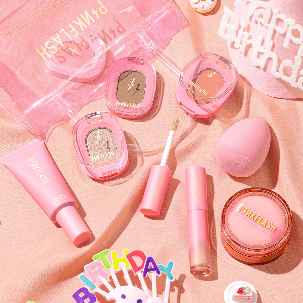 PINKFLASH The Hottest OhMyColor 1 Anniversary Makeup Beauty Sets Makeup Set Face Makeup Set