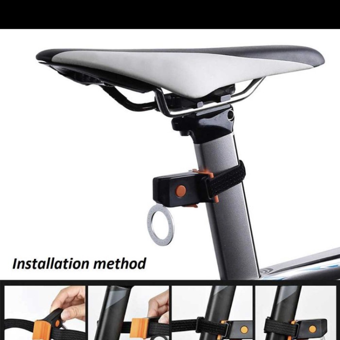 Lampu sepeda ZACRO tail light LED bicycle USB charging ZHA-0097