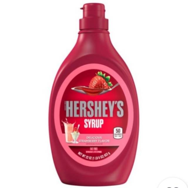 

HERSHEY'S SYRUP STRAWBERY 623 GR