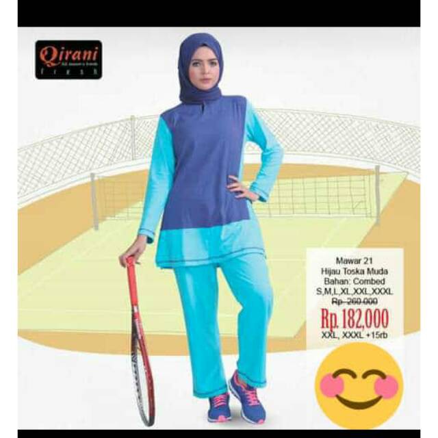  Baju  Olahraga  Wanita Muslim  Pakaian Olahraga  Wanita 
