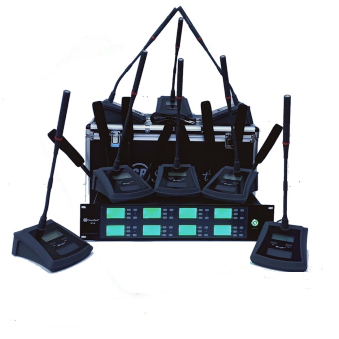 Microphone Wireless Atau Mic Meja SOUNDBEST IP 8 CONFERENCE
