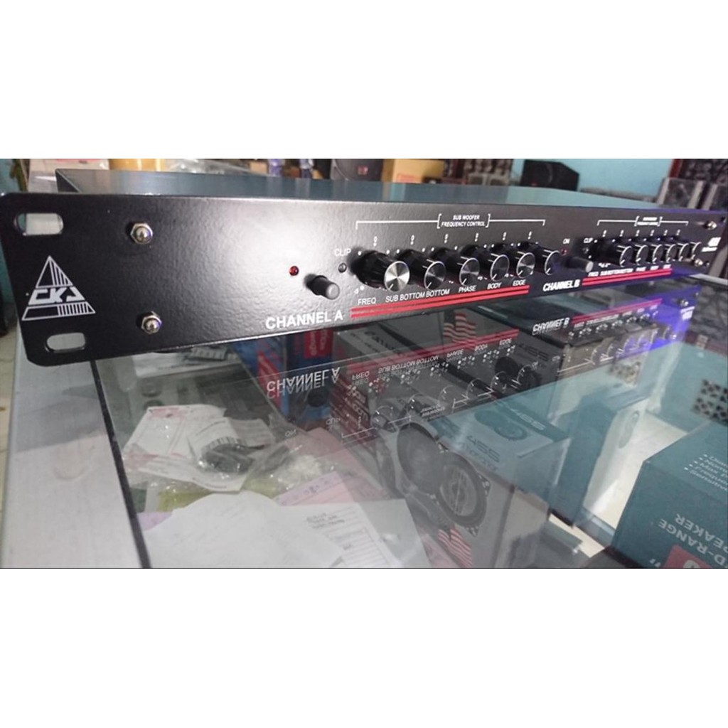 AUDIO PROCESSOR PLUS SUBWOOFER CKJ TOP tools