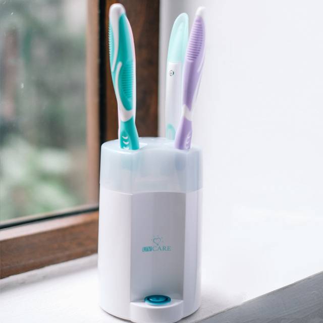 Uvcare sterilize toothbrushes sterilizer uv care  family