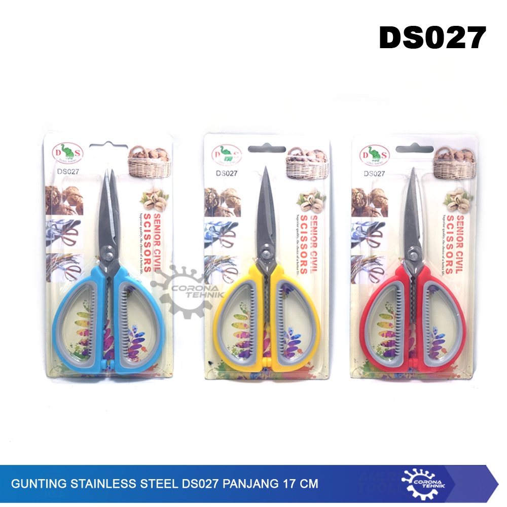 DS027 - Gunting Stainless Steel - Panjang 17 cm