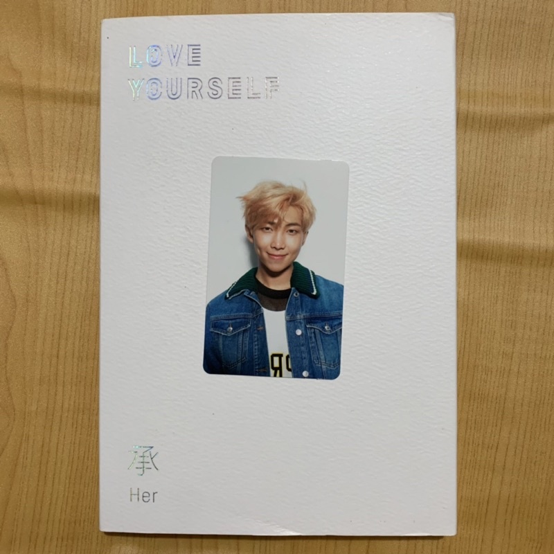 Album BTS Love Yourself LY : Her official unsealed pc photocard RM