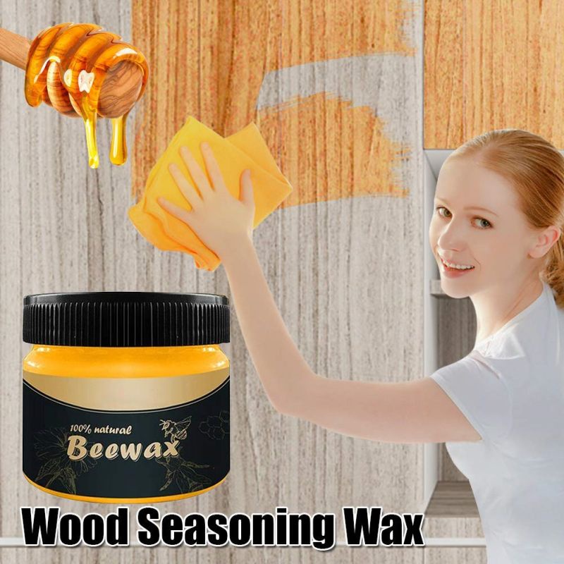 Beewax Pengkilap Kayu/Lilin Gel Lebah Pengkilap Furnitur/Beewax Furniture Polish/Wax Pengkilap Poles Perawatan Kayu