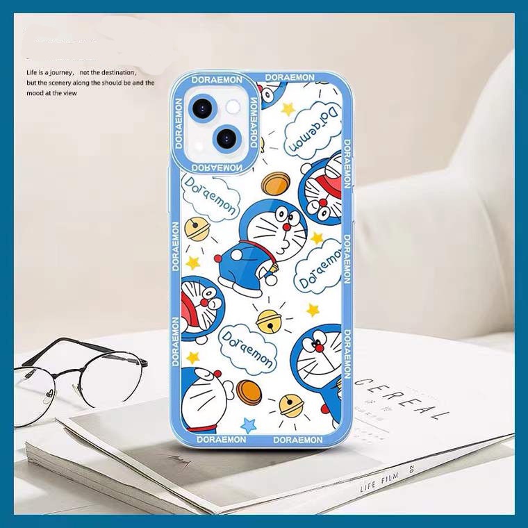 Soft Case Pelindung Transparan Motif Kucing Untuk IPhone 13 12 Pro Max 11 XS XR X 8 7 6 Plus Mini