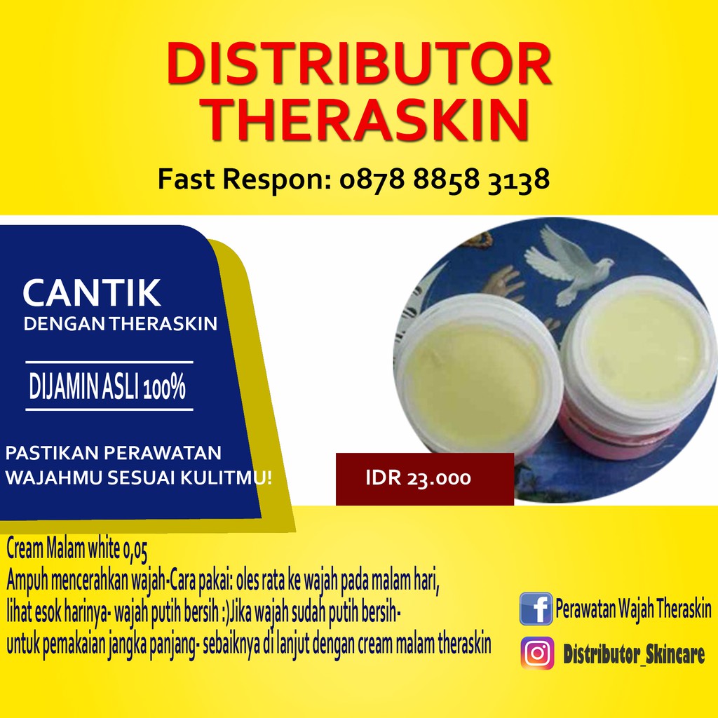 

Cream Malam White 0,5