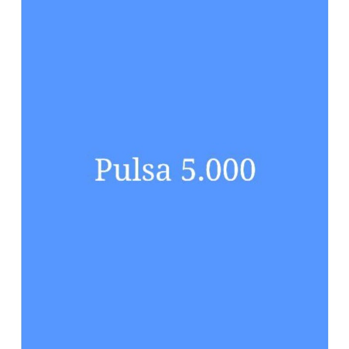 Pulsa 5000 All operator