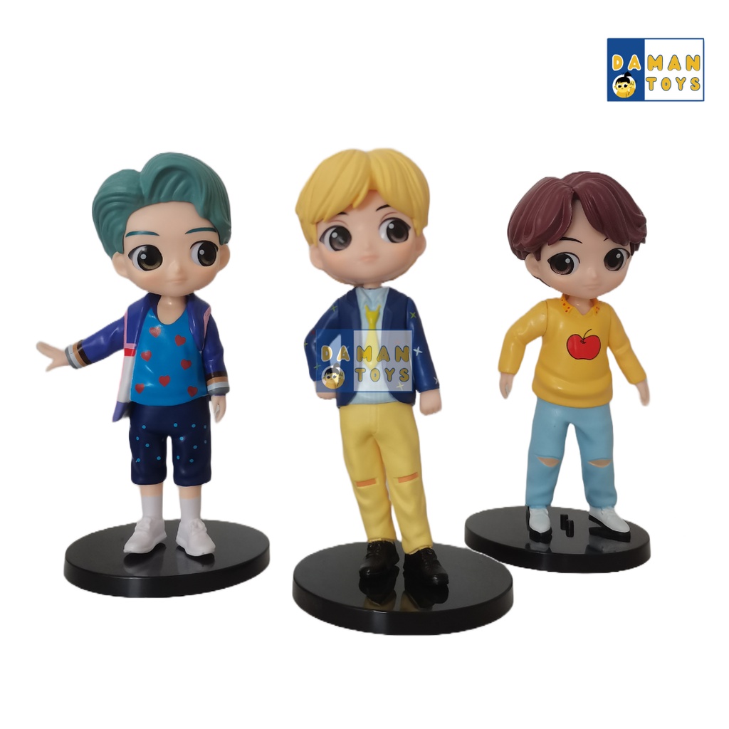 BTS KPOP Stars Figure Jumbo Set 7 Mainan Pajangan Miniatur Hiasan Topper