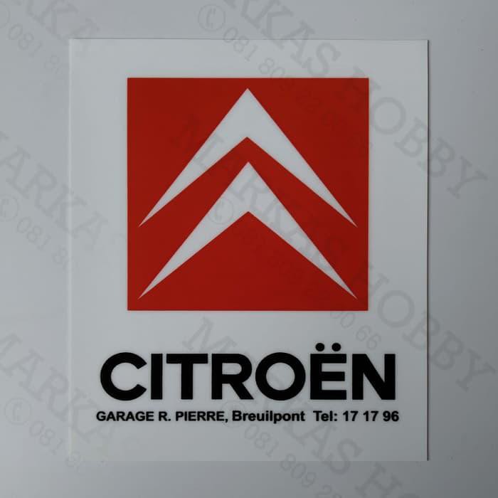 

Stiker / Sticker Citroen Vertical Tempel Dalam