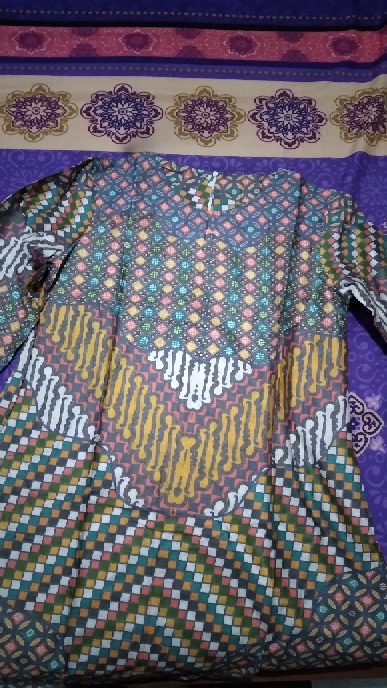 Batik Atasan Batik Wanita-baju Batik Wanita Kekinian-atasan Batik Modern-tunik Batik Premium-batik