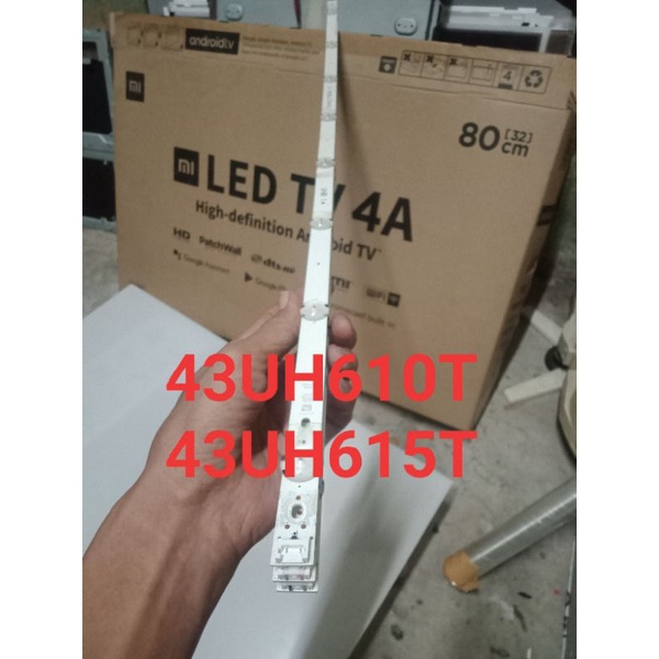 lampu backlight tv LG smart 43uh610t/43uh615t