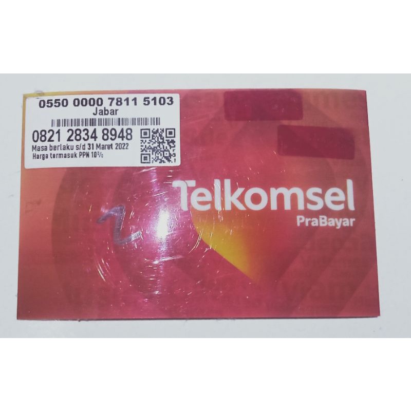 Kartu perdana Telkomsel 2 GB