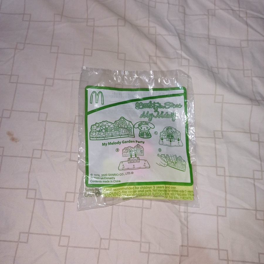 mc donalds happy meal little twin star my melody garden party