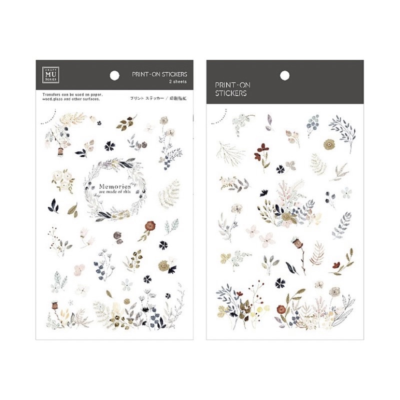 

MU Lifestyle Print-On Stickers 202