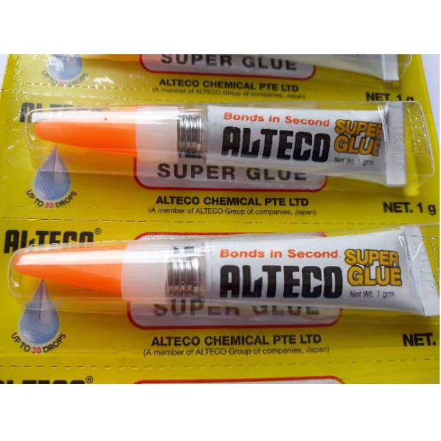 

PROMOO!!! Lem Super Glue ALTECO 1g ASLI ORIGINAL