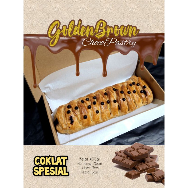 

COPAS COKLAT, ChocoPastry, Renyah Diluar, Lumer Didalam