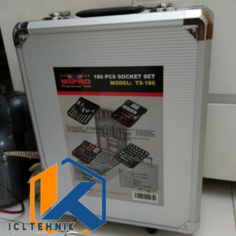 Tool Box set 186 pcs WIPRO