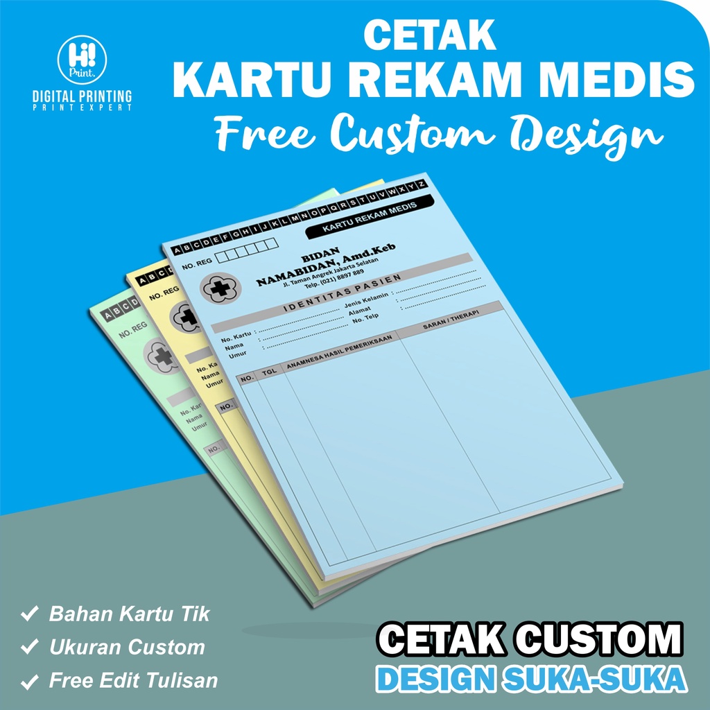 

Cetak Kartu Rekam Medis Kesehatan