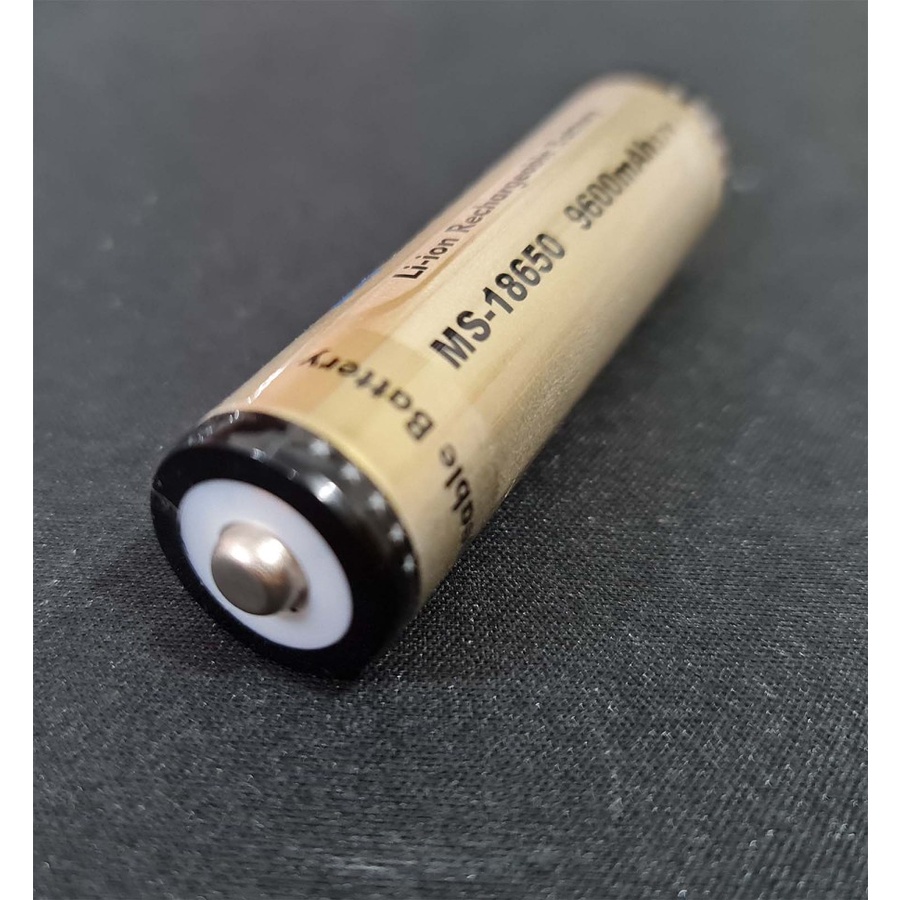 Baterai MITSUYAMA 18650 9600mAh 3.7v Buton Top Pentol