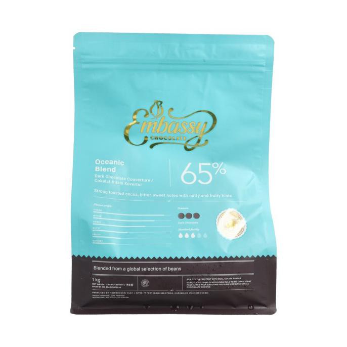 

PROMO TULIP EMBASSY CHOCO OCEANIC BLEND 65% 1 KG (KHUSUS GOJEK DAN GRAB)