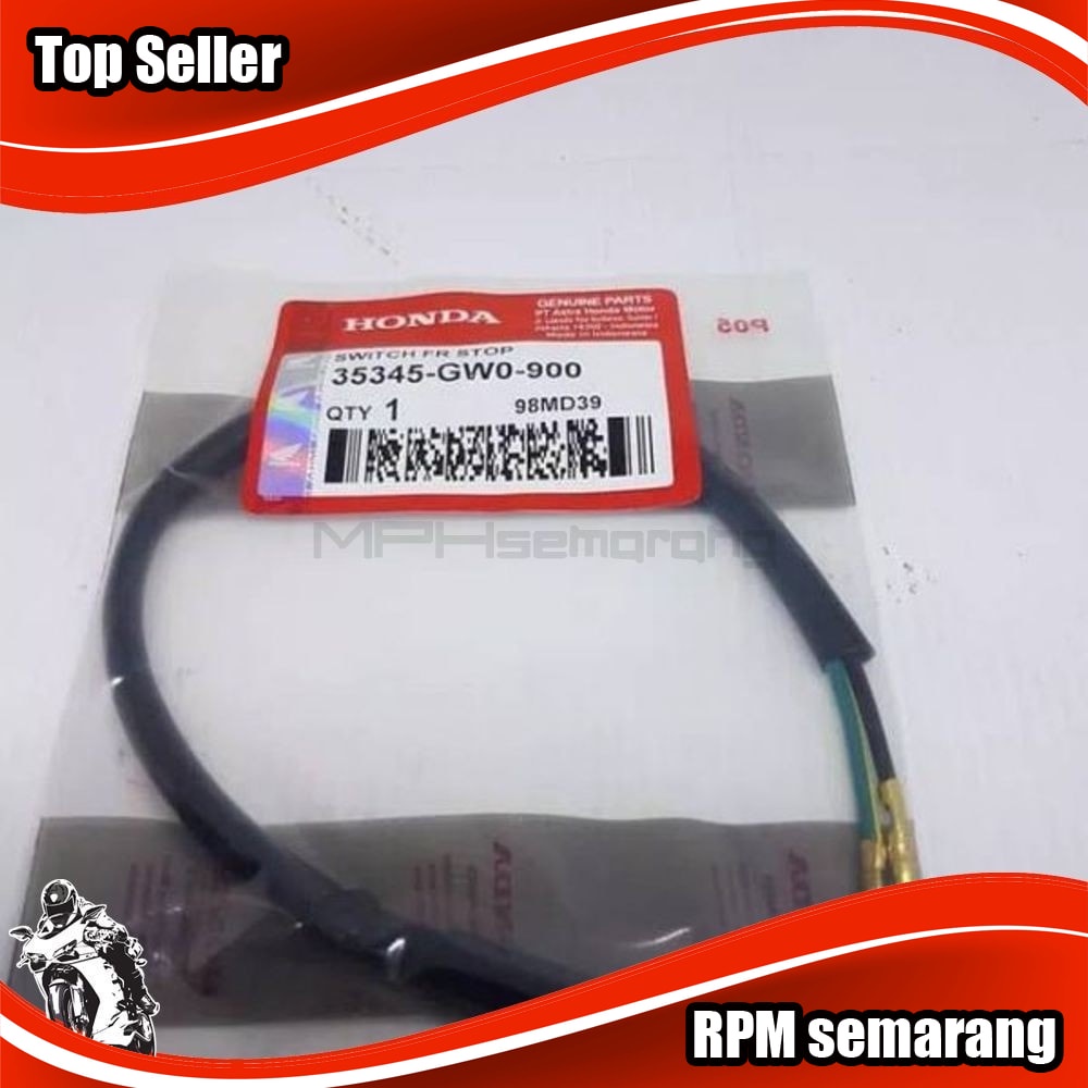 SWITCH REM BELAKANG kabel switch rem HONDA BEAT SCOOPY-SPACY-VARIO ORIGINAL GW0