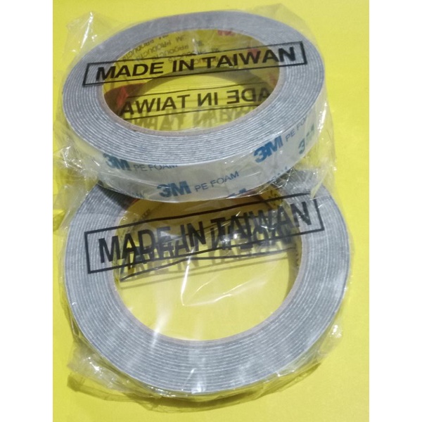 

Double Tape Dobel Tip 3M Foam Busa 2cmx4,5meter