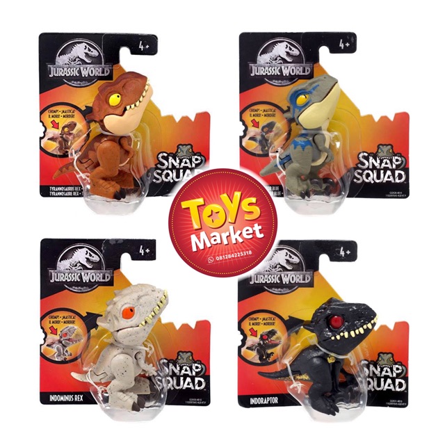 Jurassic World Snap Squad Wave 1 Set