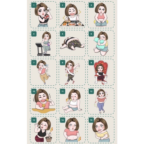 

30 STIKER WHATSAPP MURAH HARGA 10.000